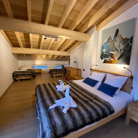 Chambres D'Hotes - B&B - Chalet Mountain Vibes Les Houches Exterior foto