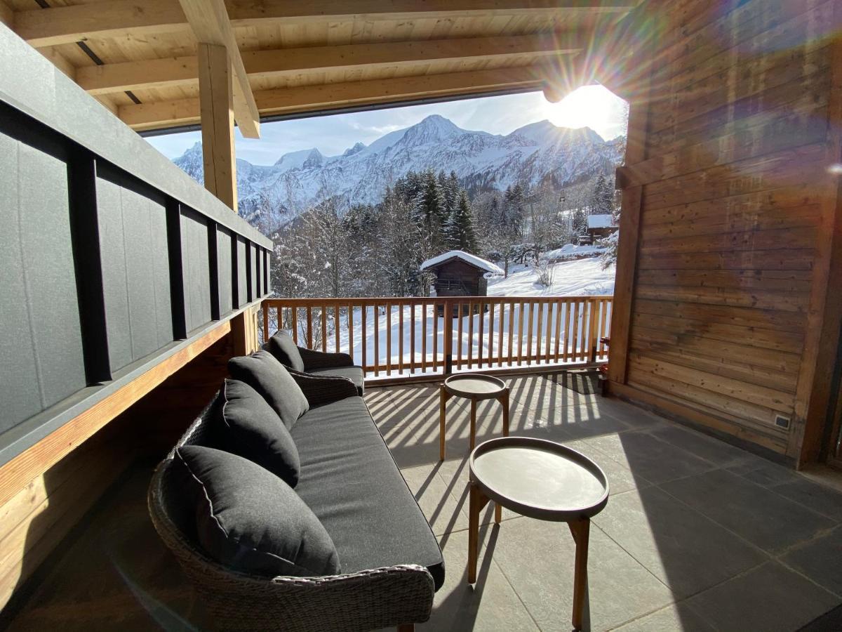 Chambres D'Hotes - B&B - Chalet Mountain Vibes Les Houches Exterior foto