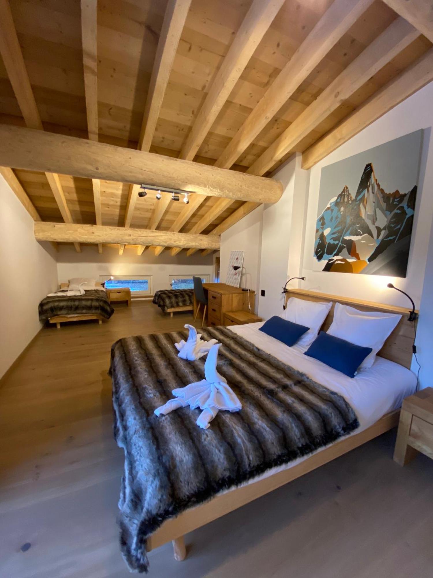 Chambres D'Hotes - B&B - Chalet Mountain Vibes Les Houches Exterior foto