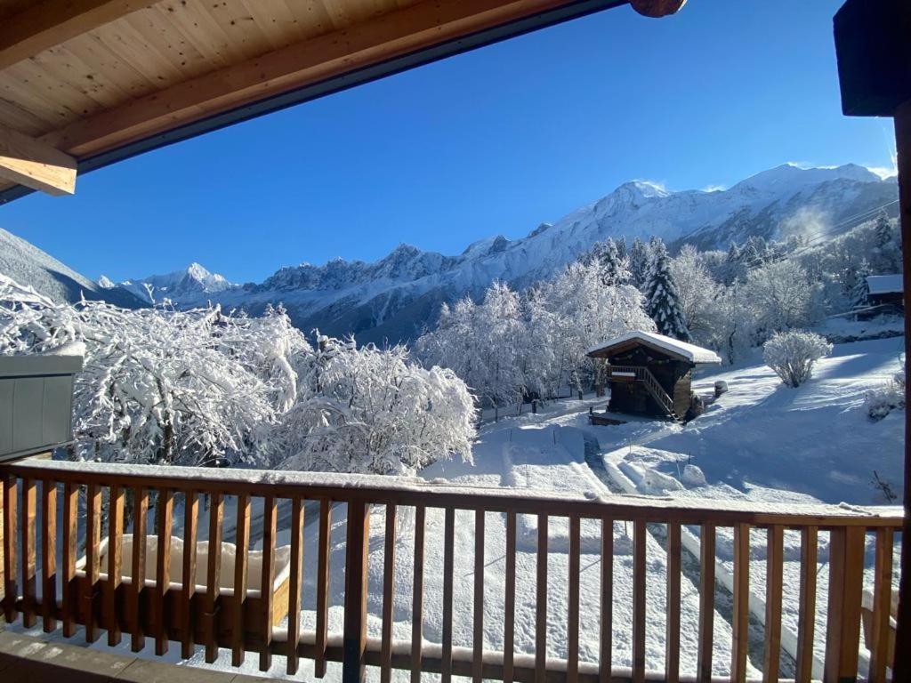 Chambres D'Hotes - B&B - Chalet Mountain Vibes Les Houches Exterior foto