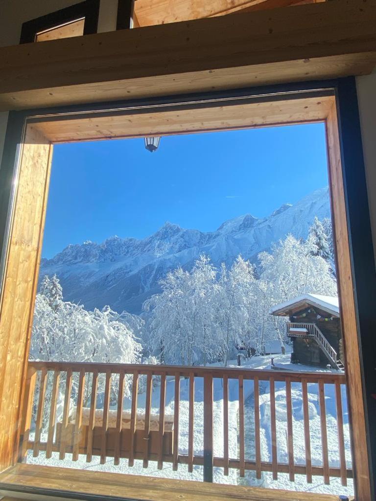 Chambres D'Hotes - B&B - Chalet Mountain Vibes Les Houches Exterior foto